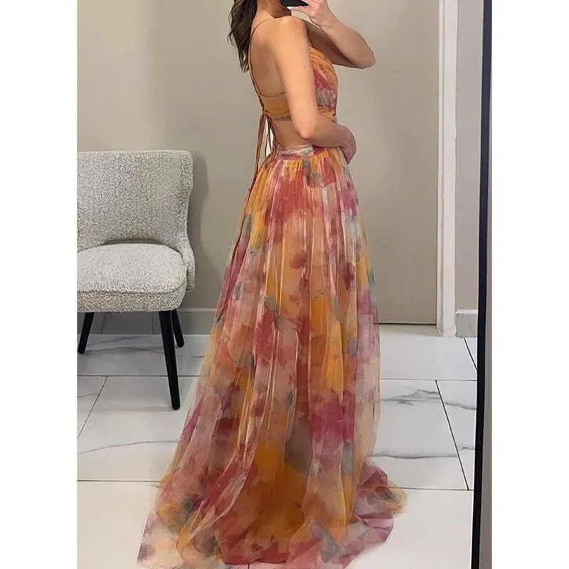 Abito Maxi Ethereal Dream