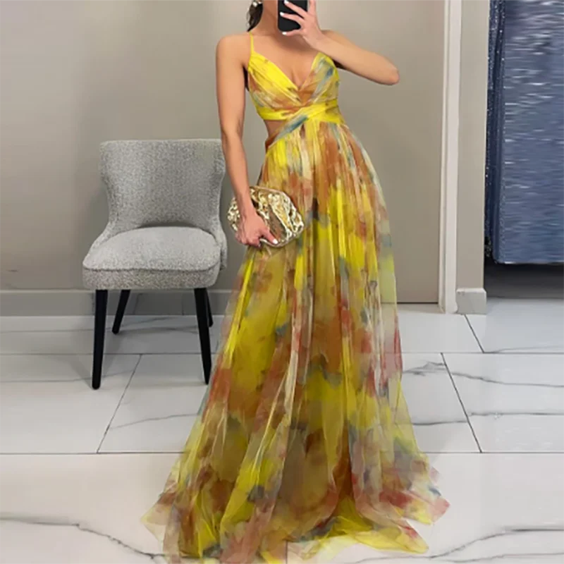 Abito Maxi Ethereal Dream