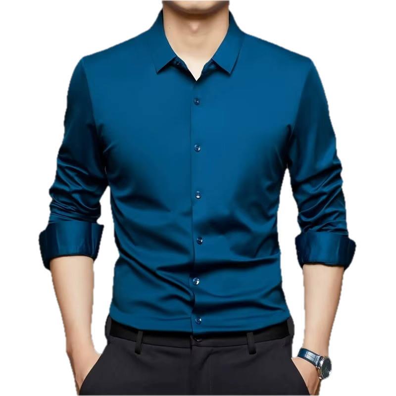 Camicia No-Iron Elasticizzata "Smooth Flex"