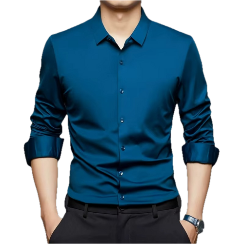 Camicia No-Iron Elasticizzata "Smooth Flex"