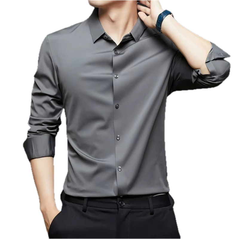 Camicia No-Iron Elasticizzata "Smooth Flex"